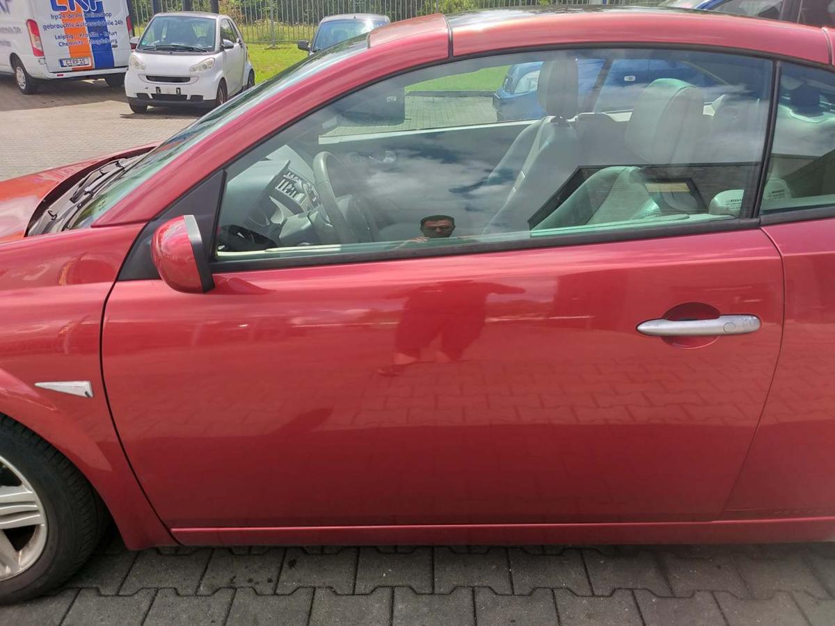 Renault Cabrio 2 Cabriolet original Tür links TEB76 Weinrotmetallic Rohbau Bj.2005